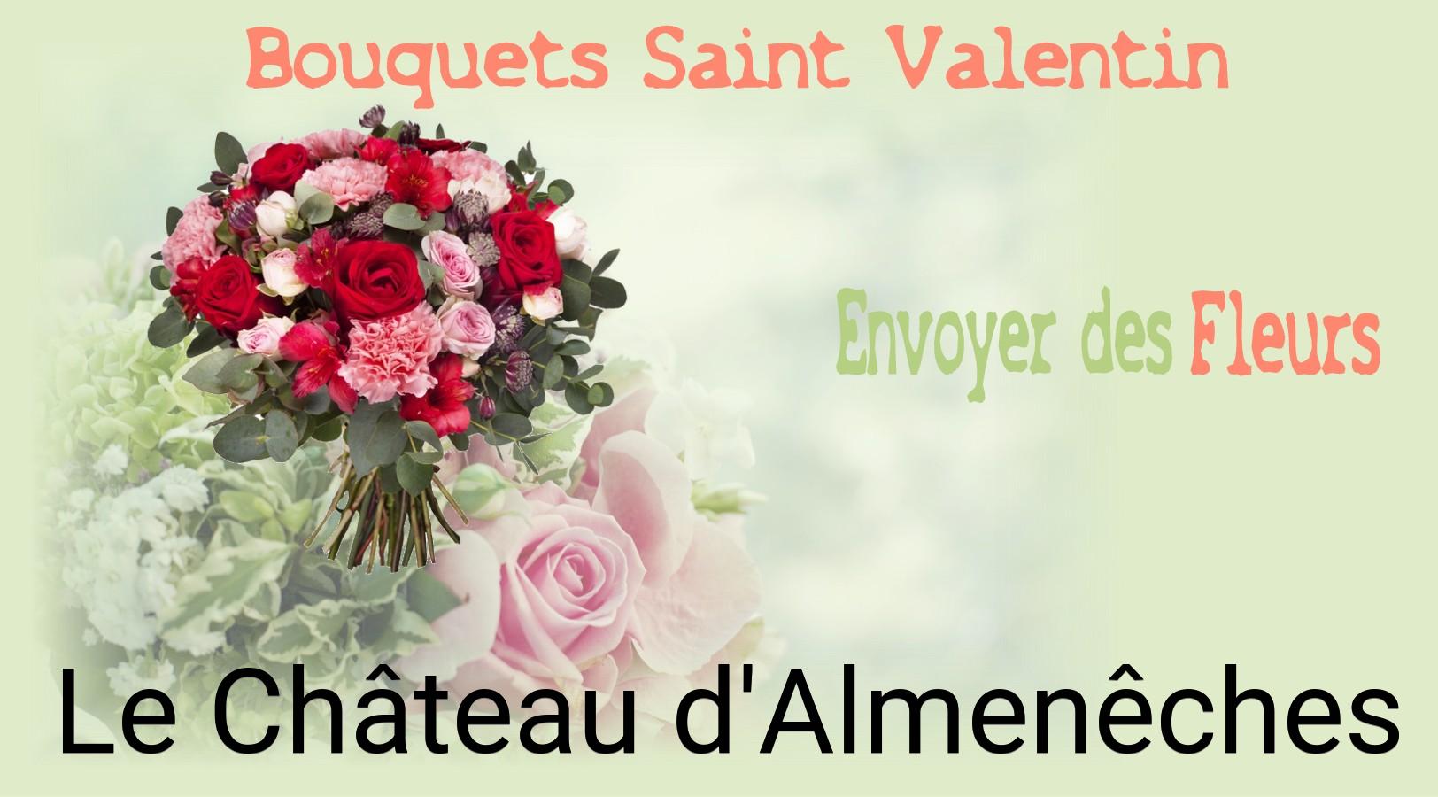 Roses de Saint-Valentin livrées à Le Château-d'Almenêches